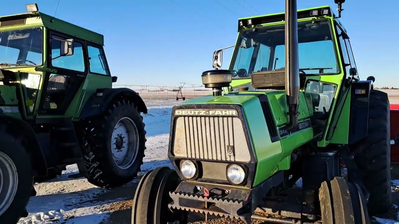deutz tractor dx 8.30  and the dx 6.30
