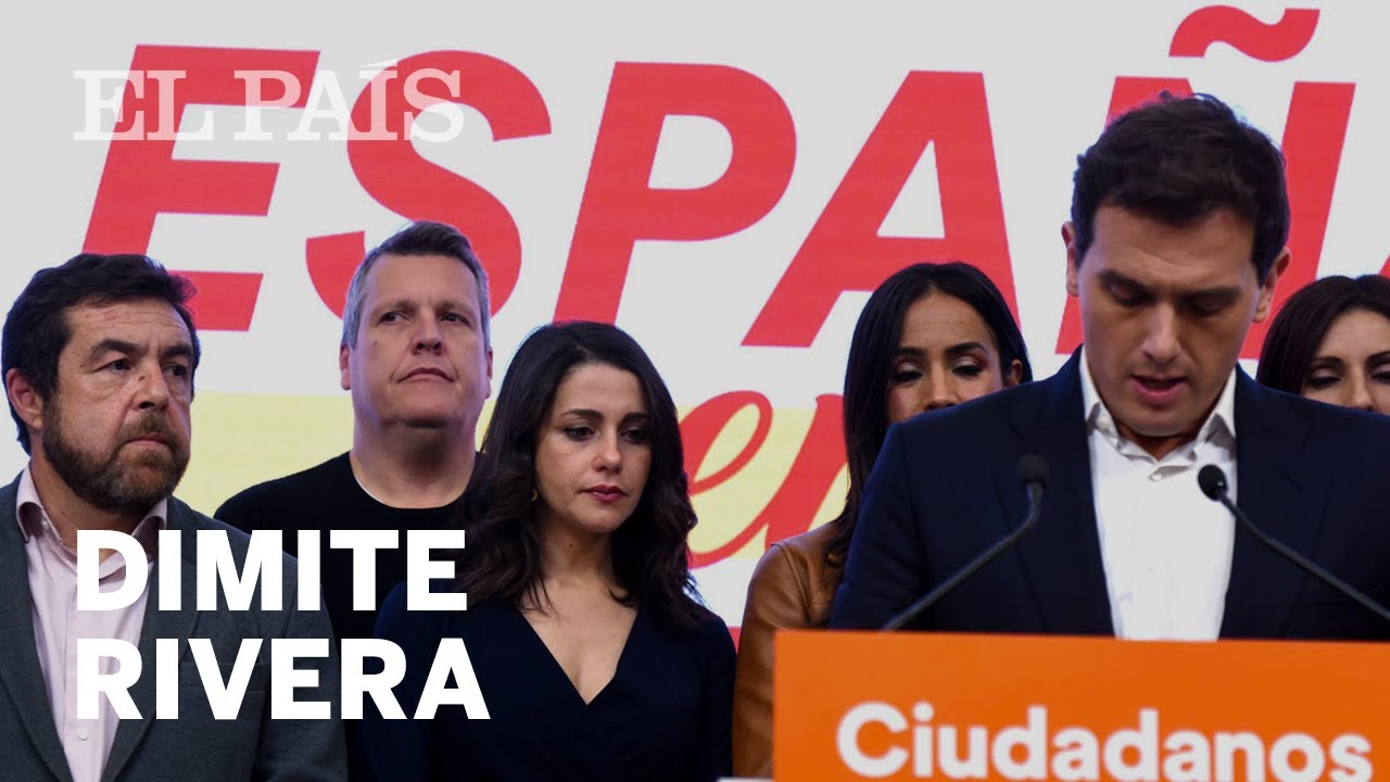#10N | #RIVERA DIMITE en CIUDADANOS y DEJA LA POLÍTICA