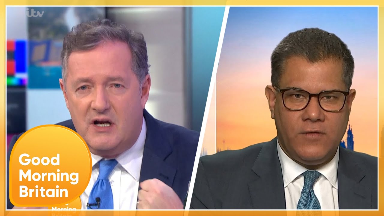'You Don't Know!' Piers Clashes With Alok Sharma Over COVID Deaths | Good Morning Britain