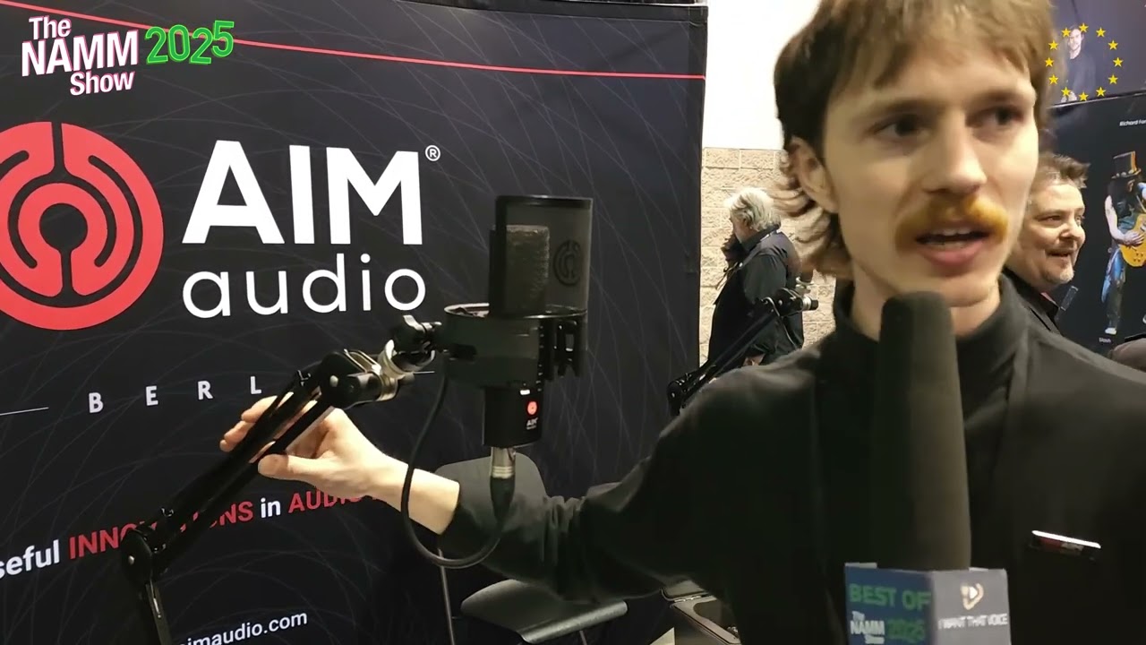 NAMM 2025 | AIM Audio | Inspire Microphone Update | #NAMMShow