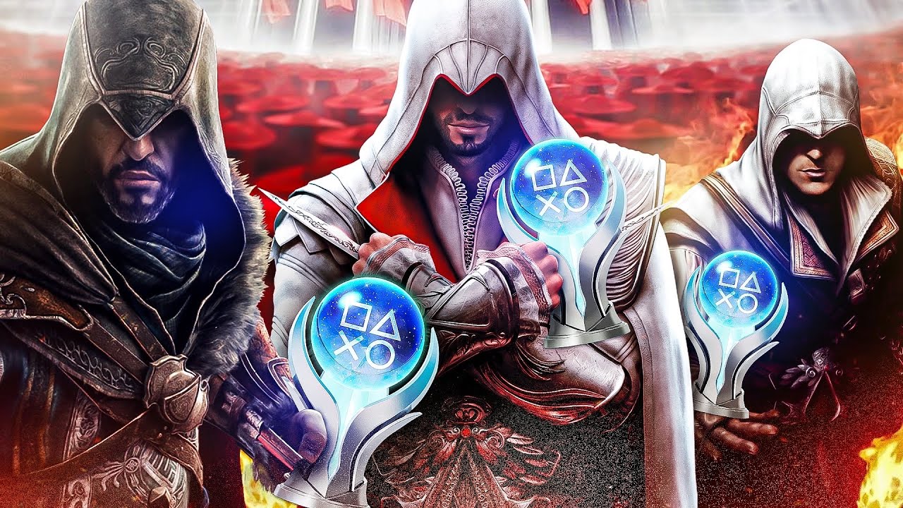 The Ezio Trilogy Platinum’s Were PEAK Assassins Creed