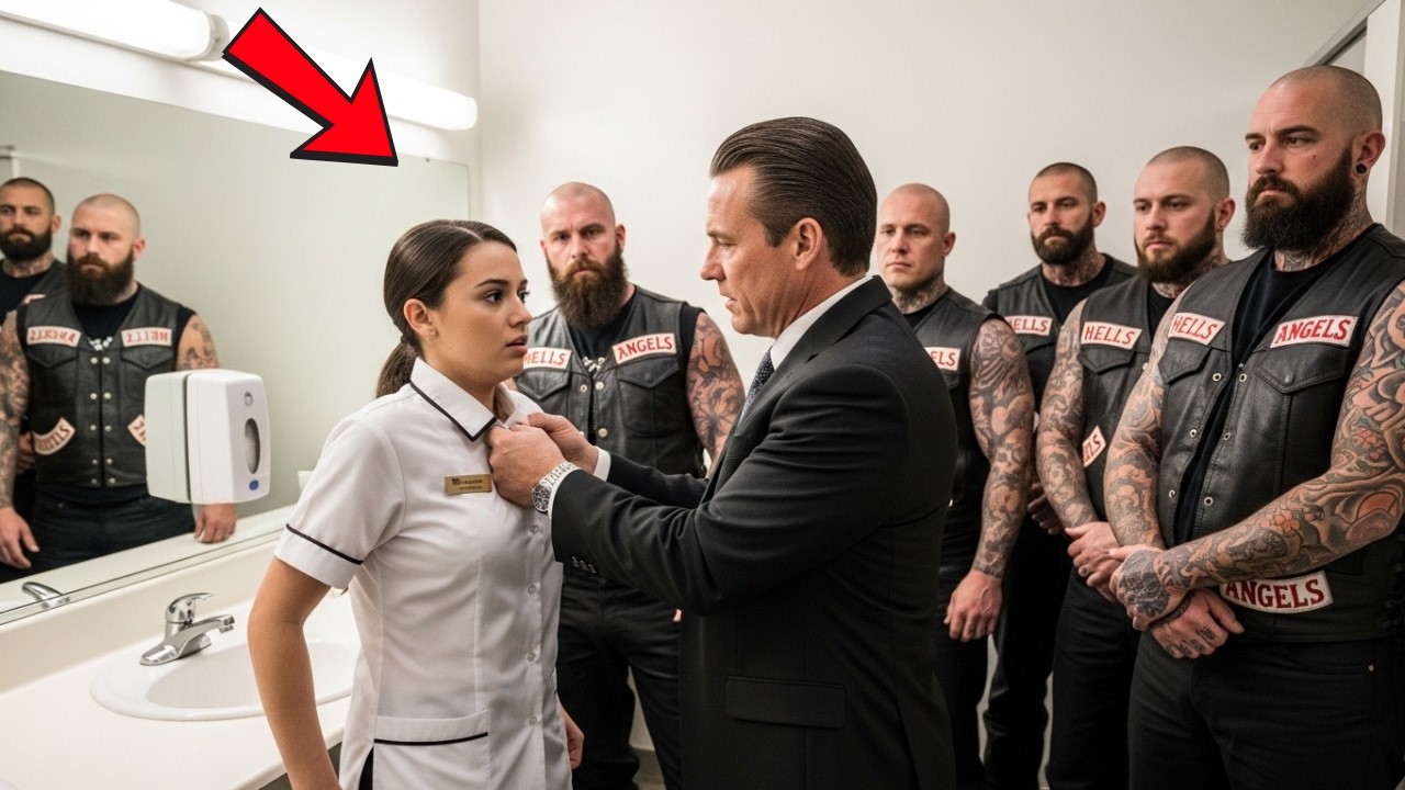 A Manager Dragged a Shy Cashier Away — Not Knowing 50 Hells Angels Were Watching