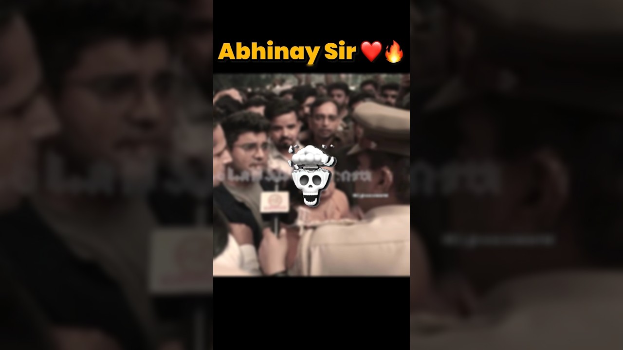 SSC PROTEST 👑 ABHINAY SIR REPLY / #shorts #ssc