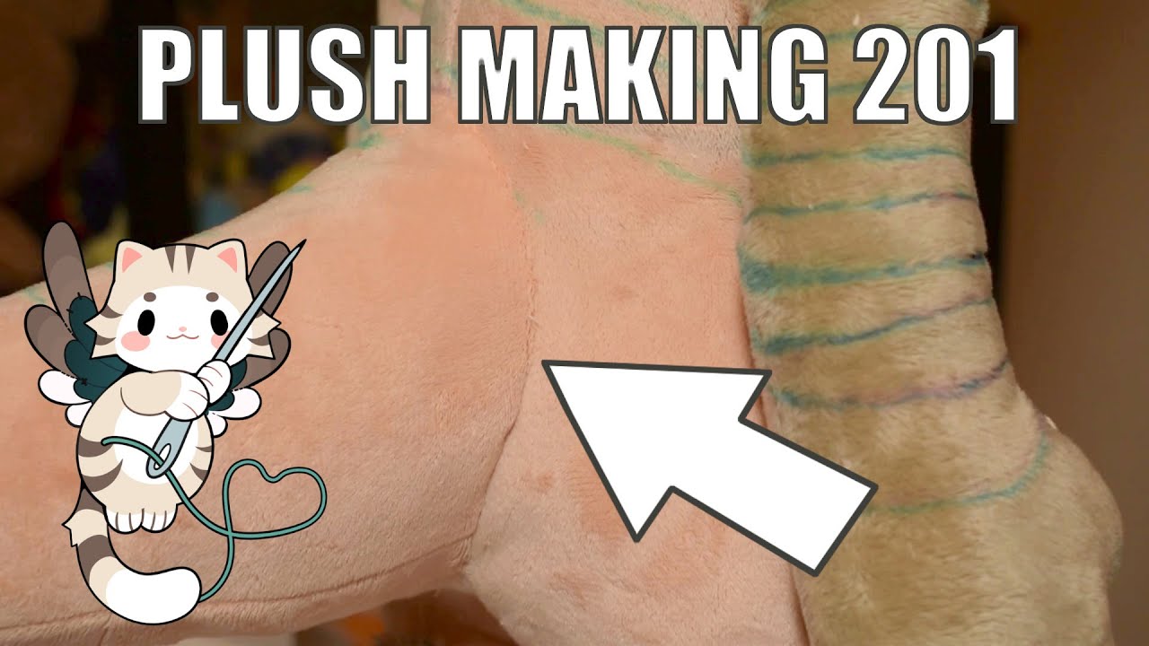 Plush Making 201: Attaching Appendages with Machine Sewing