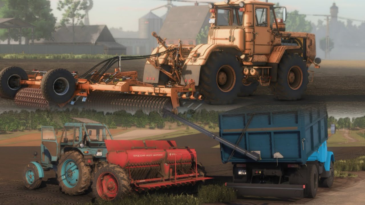FS25 / Zielonka / Сіємо рапс, коткування / №4
