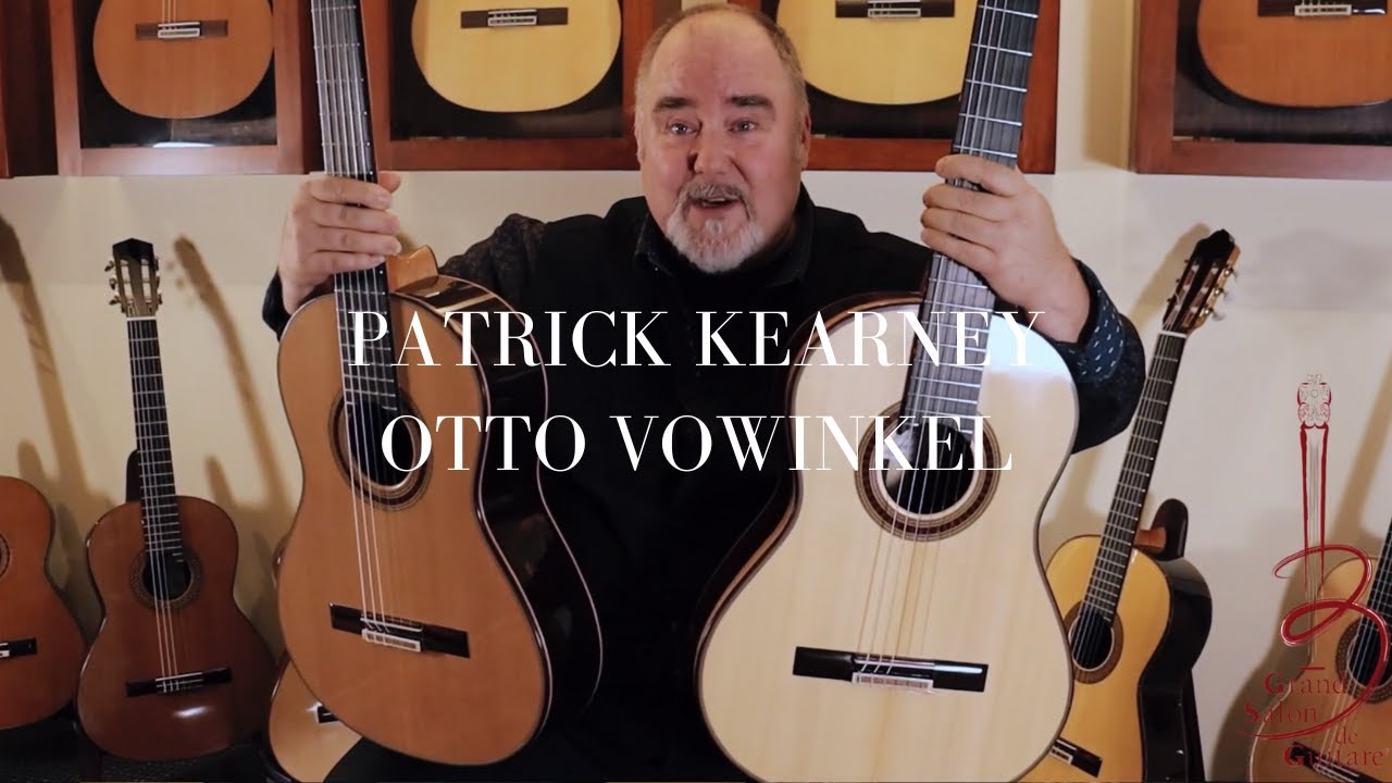 Patrick Kearney tries Otto Vowinkel 1a concert models #everyone #guitarcomparison #classicalguitar
