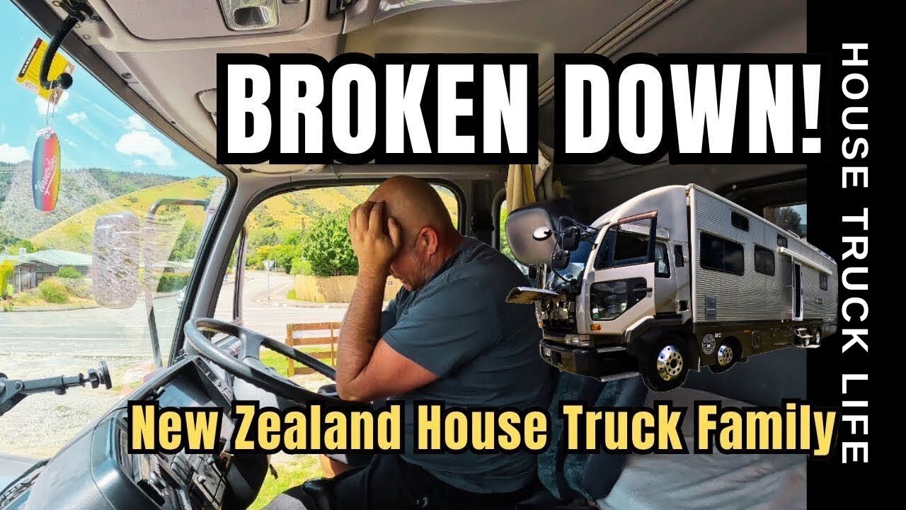 Our House Truck Breakdown! | New Zealand Family RV Life and Travel