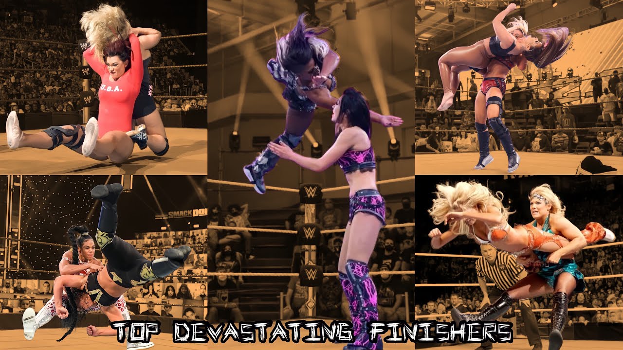 Top 35 Devastating Finishers (In My Opinion) Mr WWE Fan