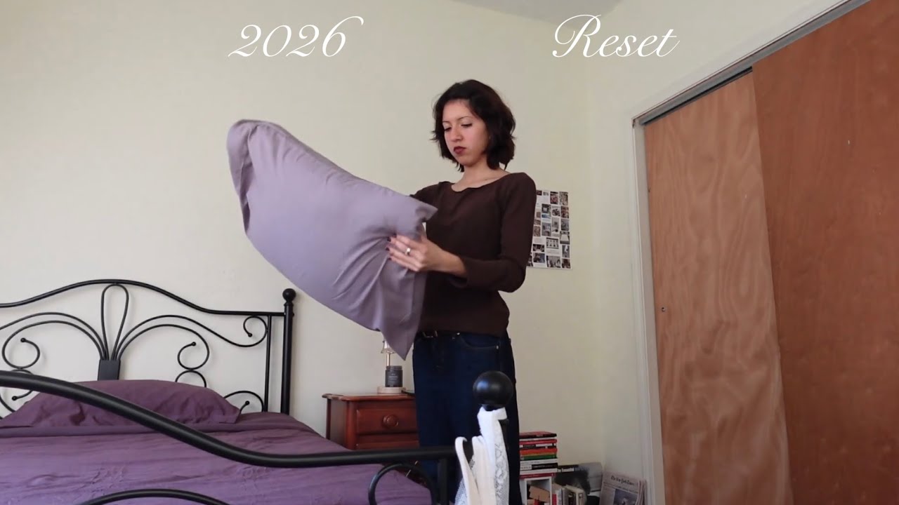 2026 reset: cleaning, organizing & vision boarding 