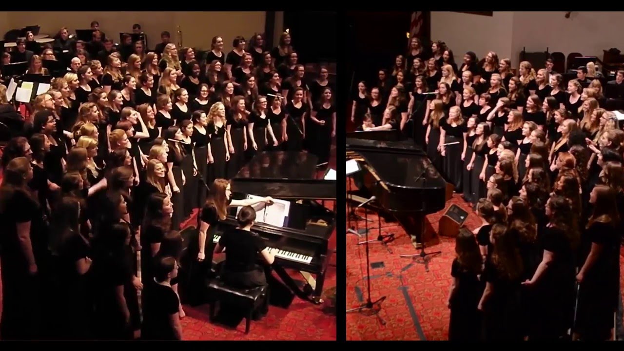 Asbury University Women's Choir - You Can't Hurry Love, 2015