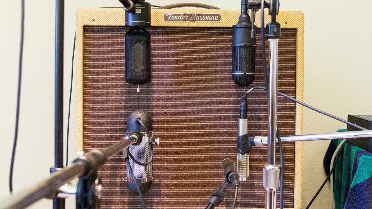 Ribbon Mic Comparison- Royer, AEA, Rode, Oktava