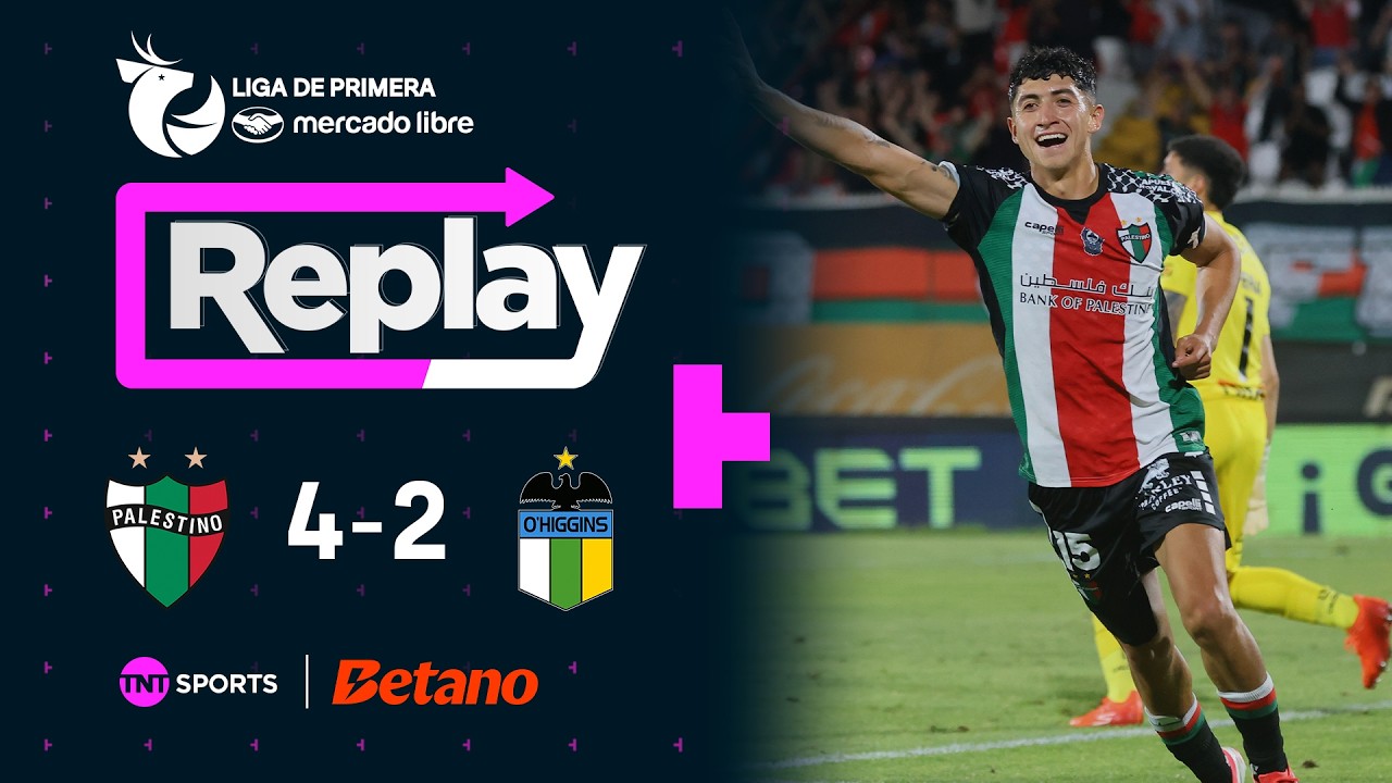 TNT Sports Replay | Palestino 4 - 2 O'Higgins | Fecha 5