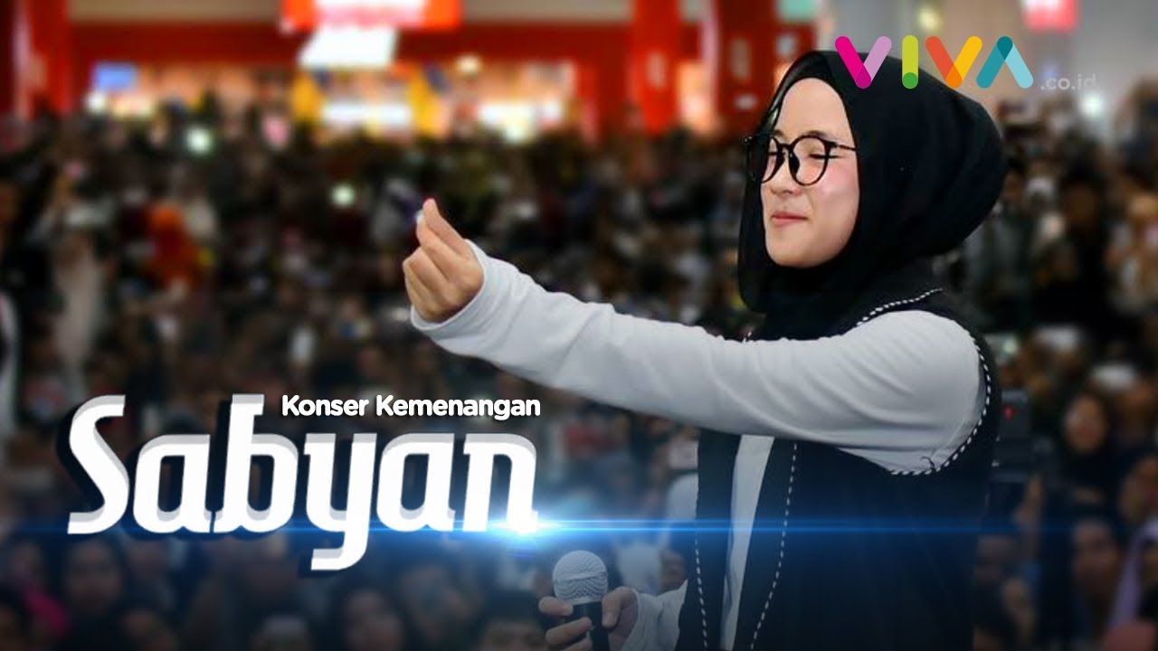 Lautan Manusia di Konser Sabyan Gambus, Nissa Sabyan Sampai Menangis!