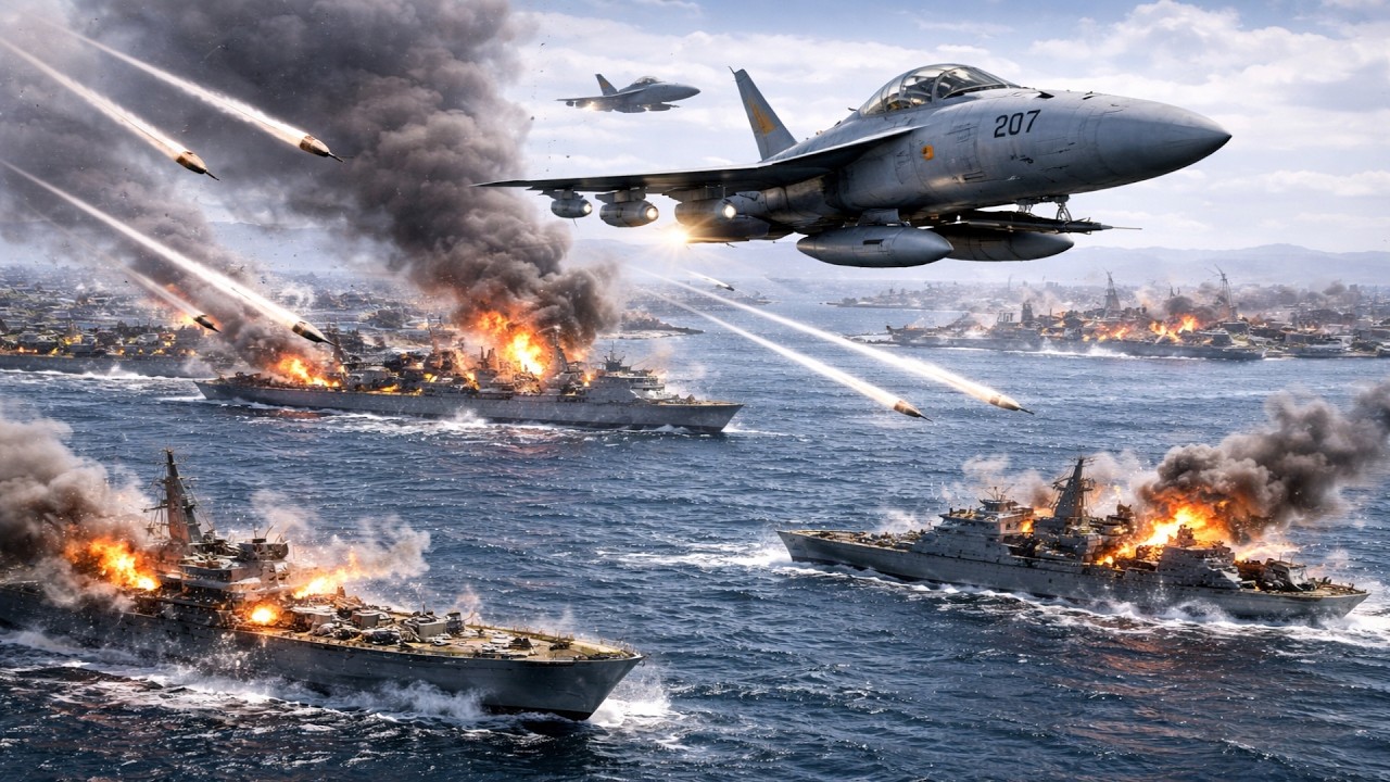 ВМС США нанесли удар по иранскому флоту: высокоточная война в Ормузском проливе.