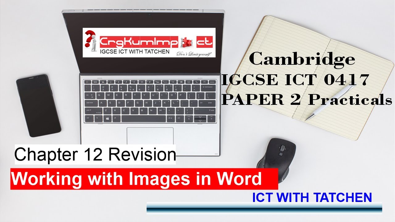 IGCSE ICT 0417 Chapter 12 Revision Working with Images