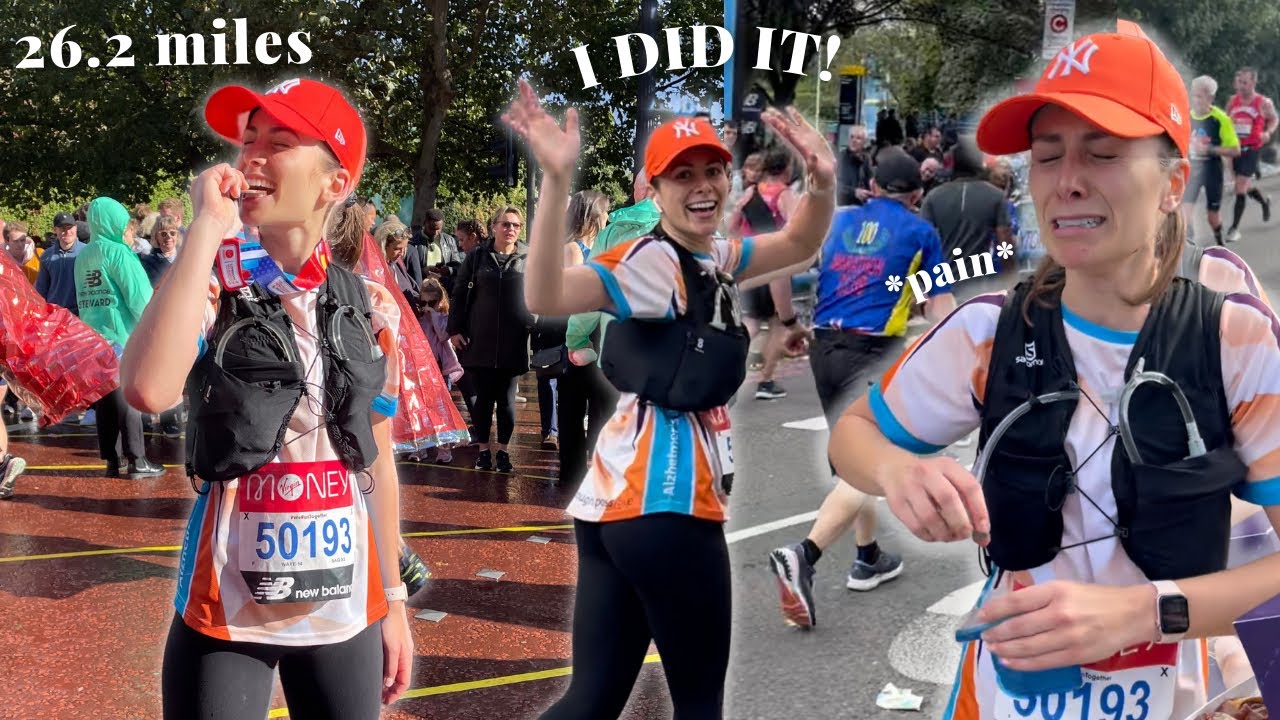 HOW TO RUN A MARATHON AS A BEGINNER | my London Marathon experience