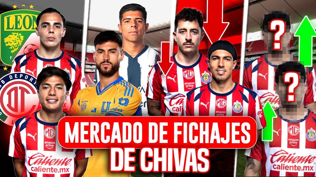MERCADO DE FICHAJES CHIVAS | TODAS LAS NOTICIAS | ALTAS Y BAJAS 2026