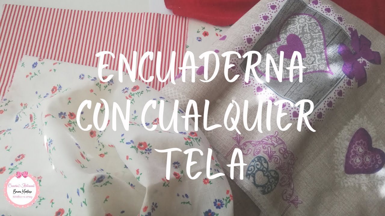 TIPS Y CONSEJOS de cómo encuadernar con cualquier tela