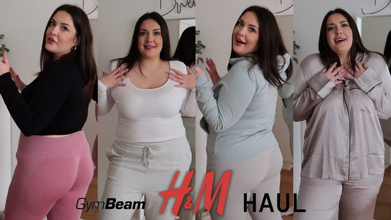 PLUS SIZE HAUL: H&M + GymBeam ❤️