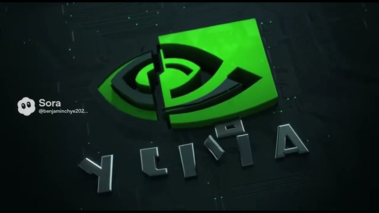 Nvidia Logo but it's a Sora AI