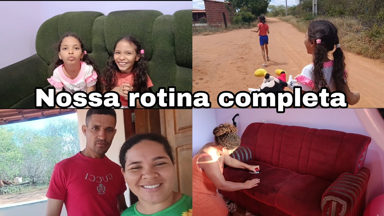 Nossa rotina completa/ mostrei meu irmão 