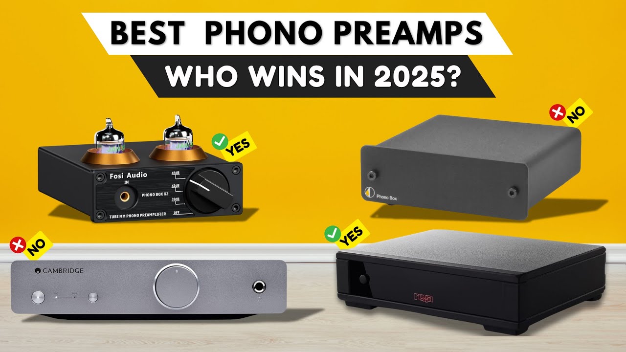 Best Phono Preamps 2025 [watch before you buy]