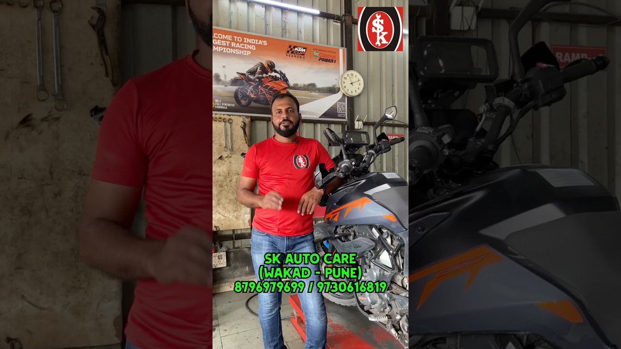 KTM ADV 390 Cone Set Change #ktm #ktmadventure390 #adv390 #advtourer #coneset #bike #bikerepair