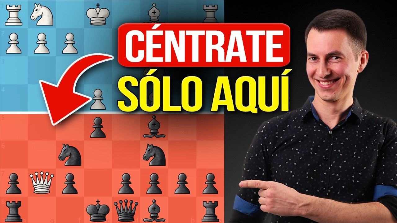 ¡No más ERRORES en el ajedrez, aprendiendo esta sencilla idea!