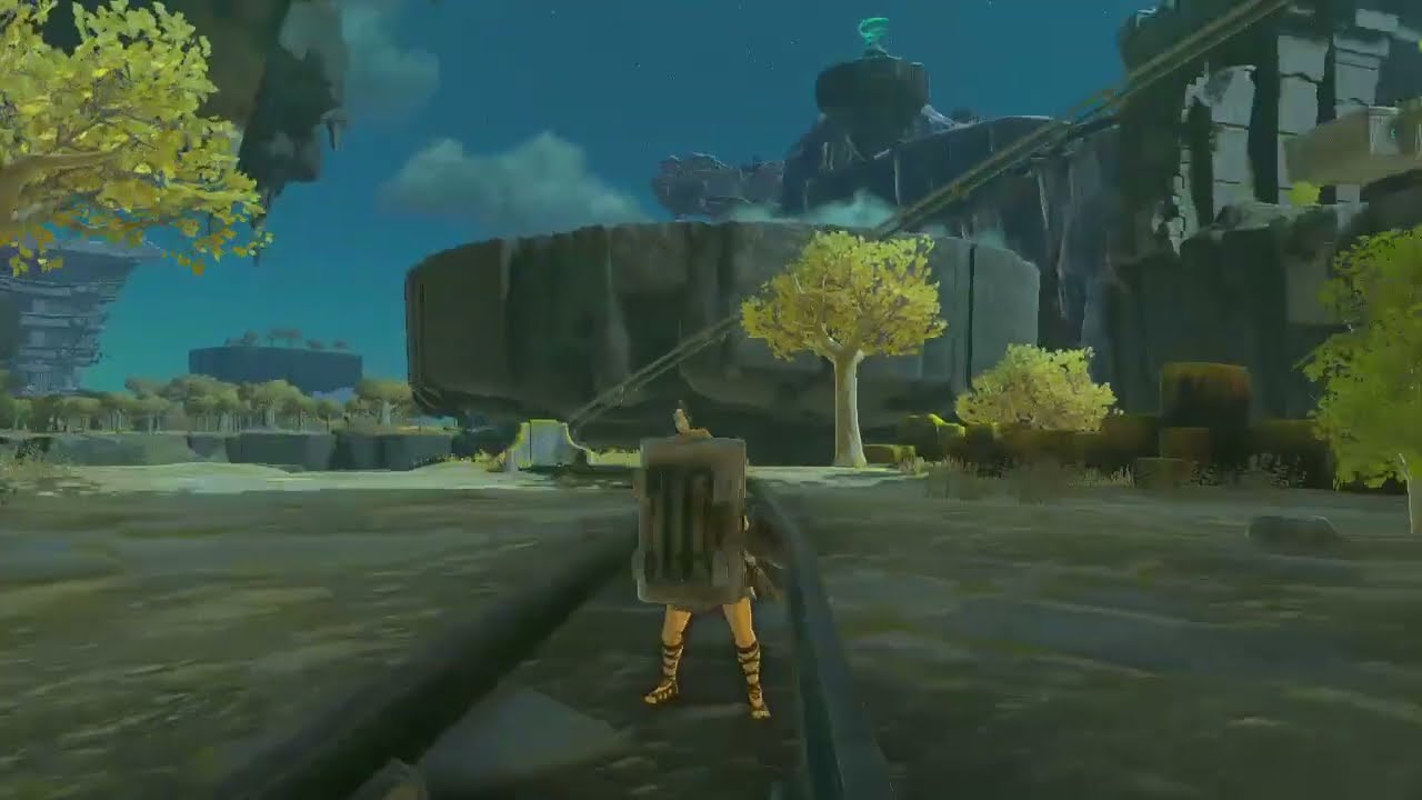 Tears of the Kingdom: I give you, the Mine-Cart Shield