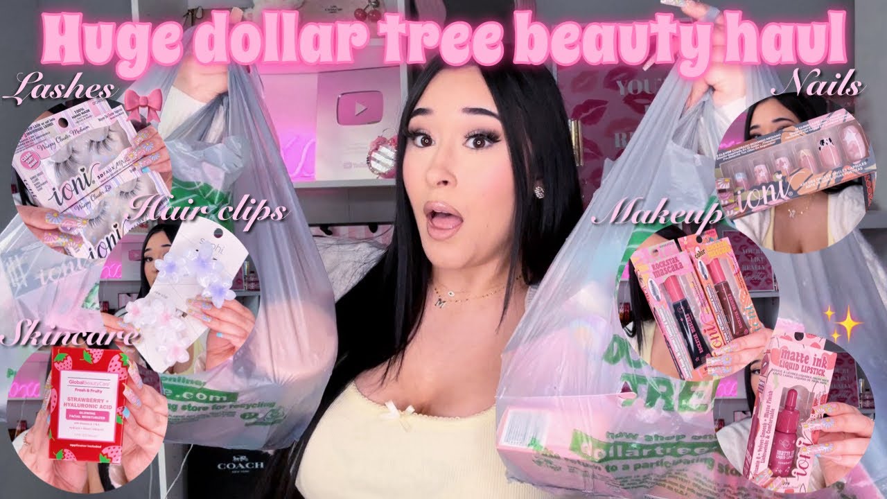 HUGE DOLLAR TREE BEAUTY HAUL 2025 | $1.25 HIDDEN GEMS YOU NEED!! (New makeup items)