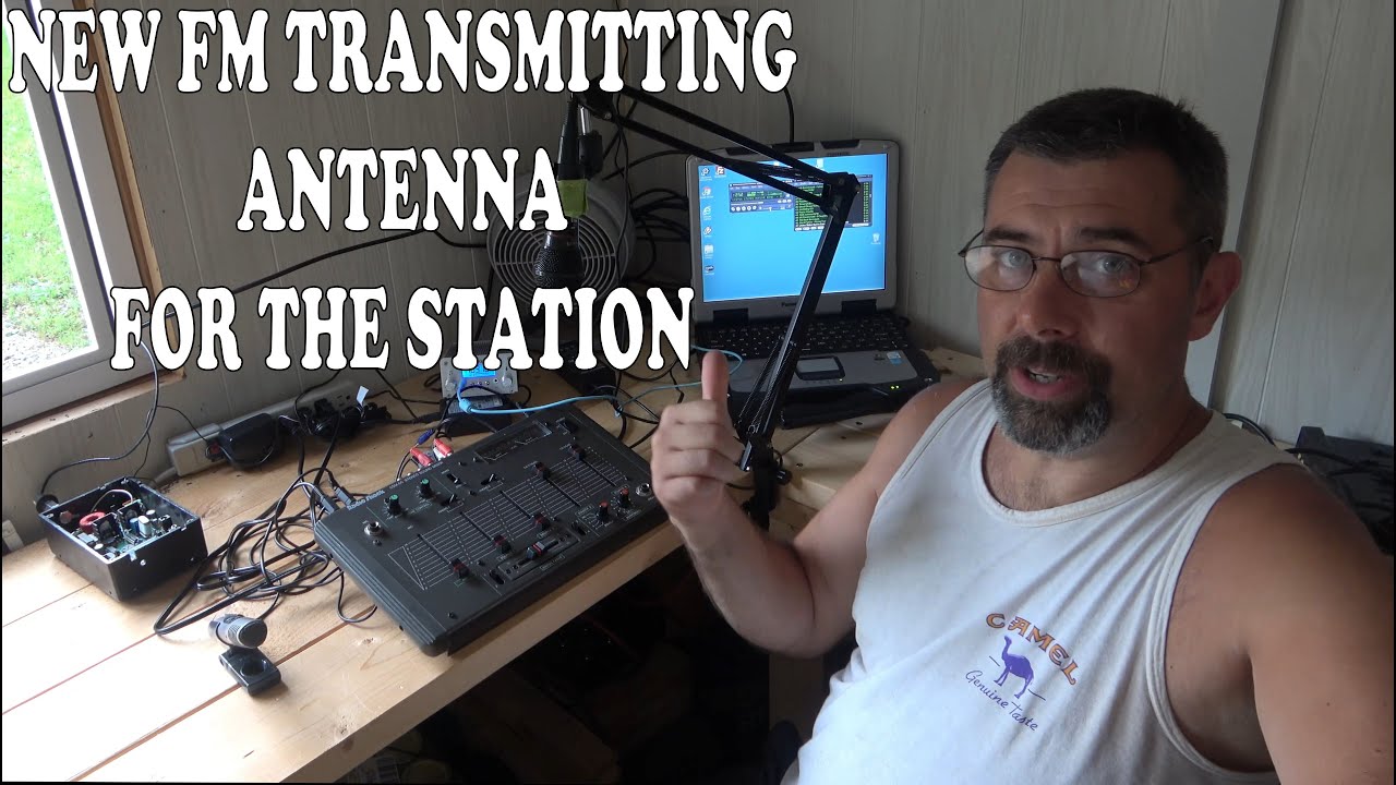 Антенна FM-передатчика. Сборка, установка и проверка дальности. Насколько далеко эта штука способна?