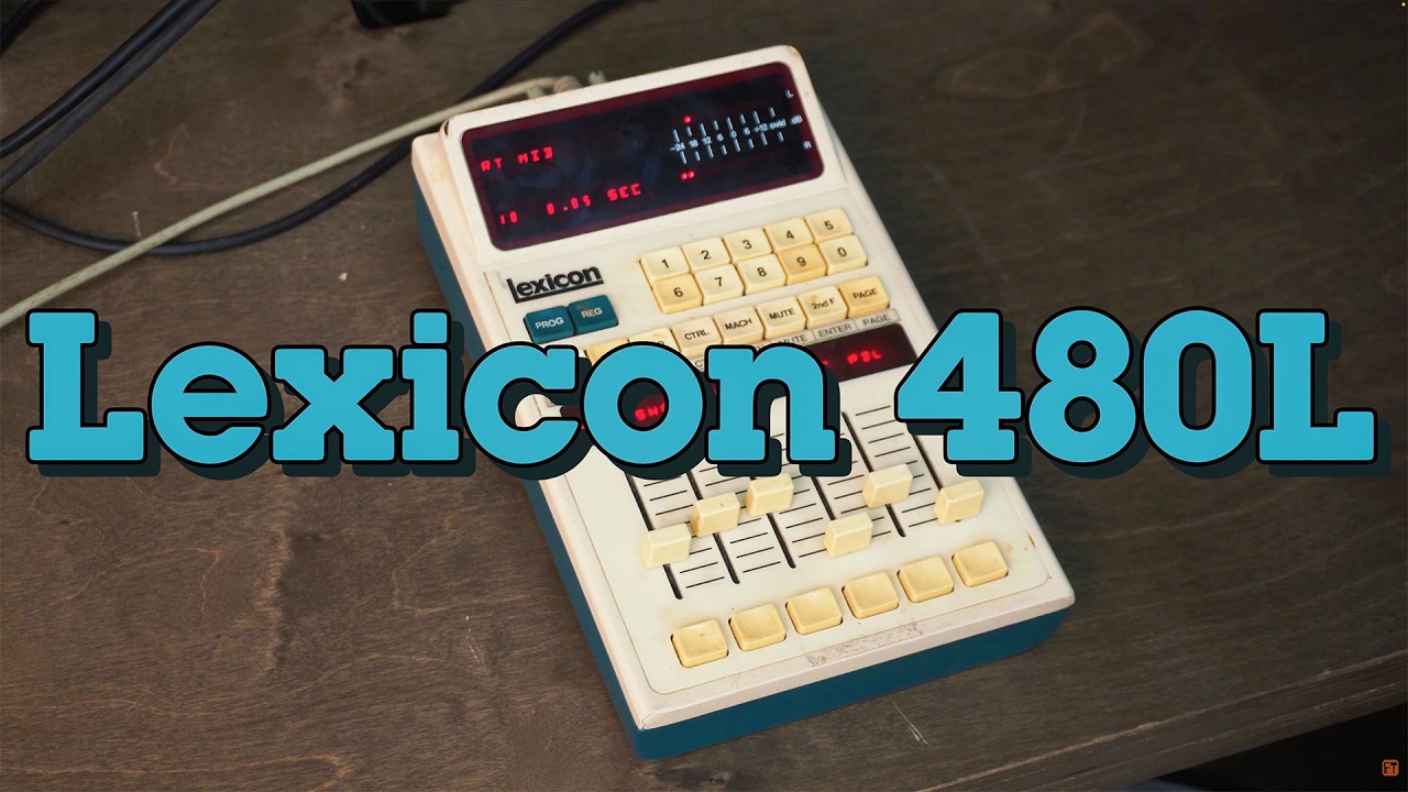 Lexicon 480L Demo With Drums