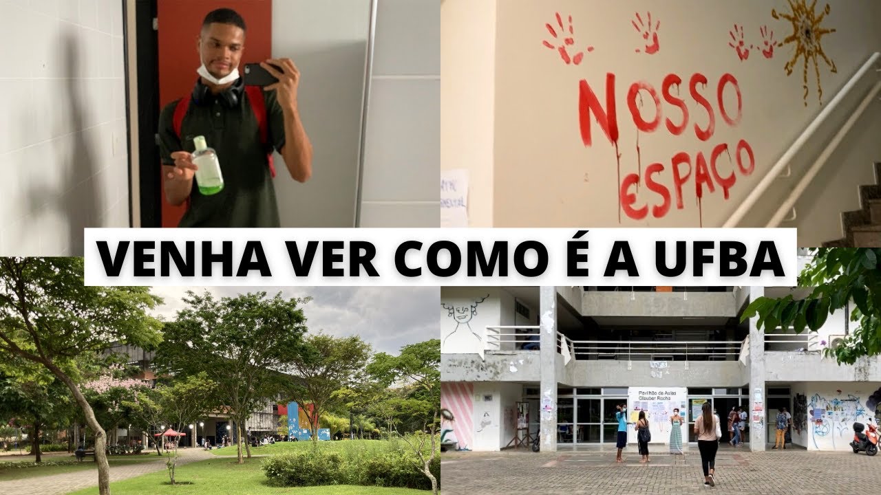 TOUR pela UFBA | PAF, 3, PAF 4, PAF 5, Escola de Dança e tudo sobre o Campus de Ondina (Parte 2)
