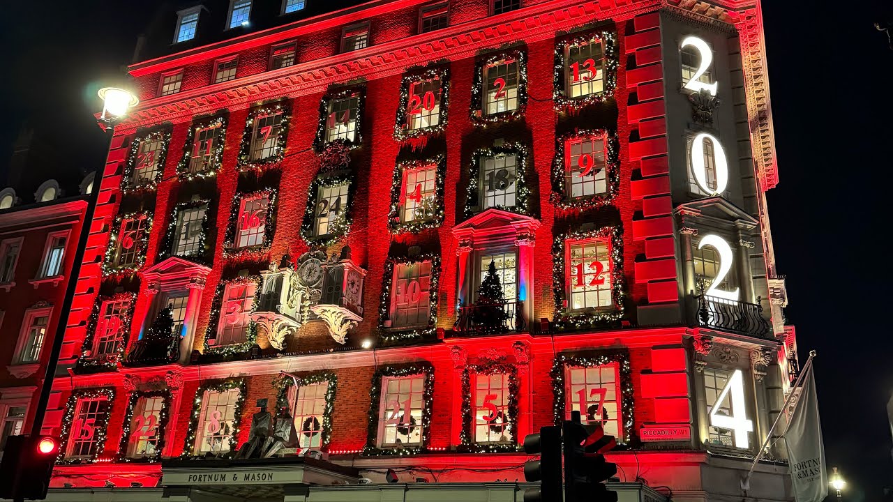 Fortnum & Mason LONDON - Christmas Shop 2024 Tour - 4K #fortnumandmason  #christmas #london