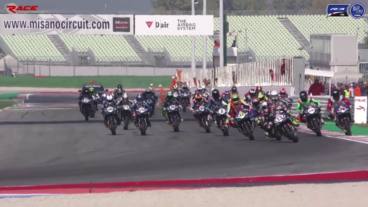 Yamaha R3 Cup 2018 - Round 7 Misano GARA
