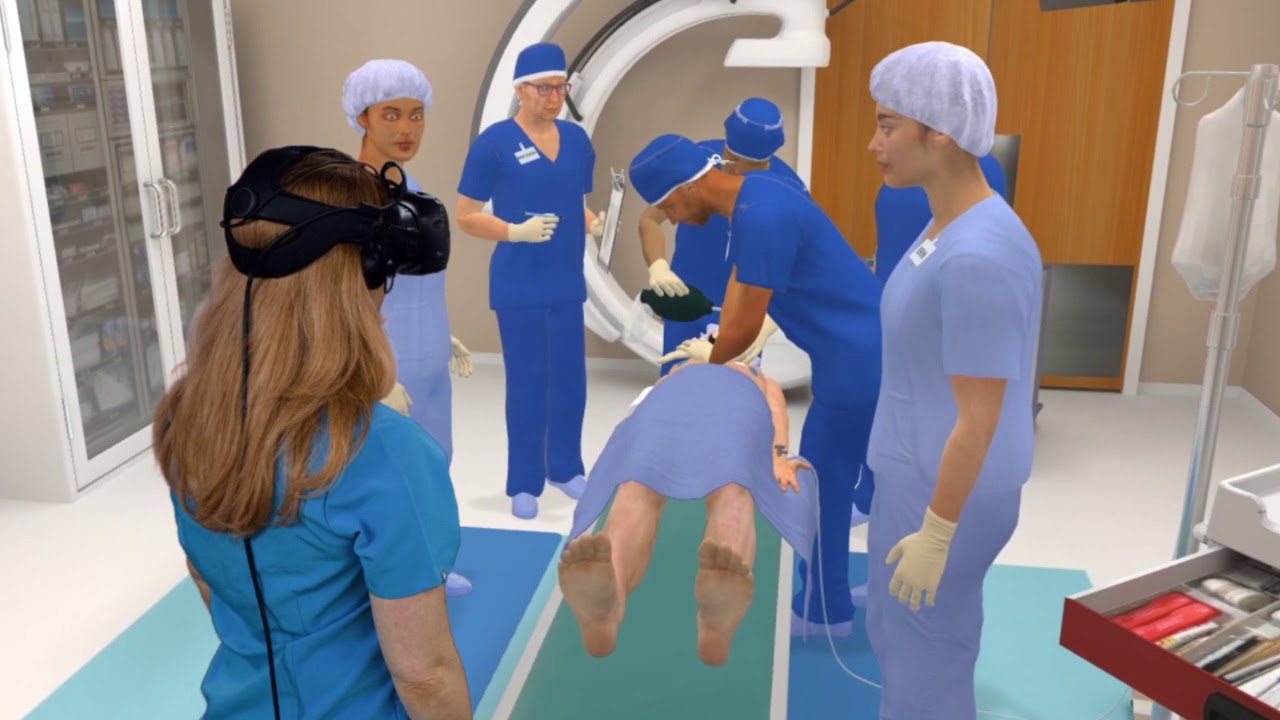 ACLS Virtual Reality Simulation | Medical Training for Clinicians