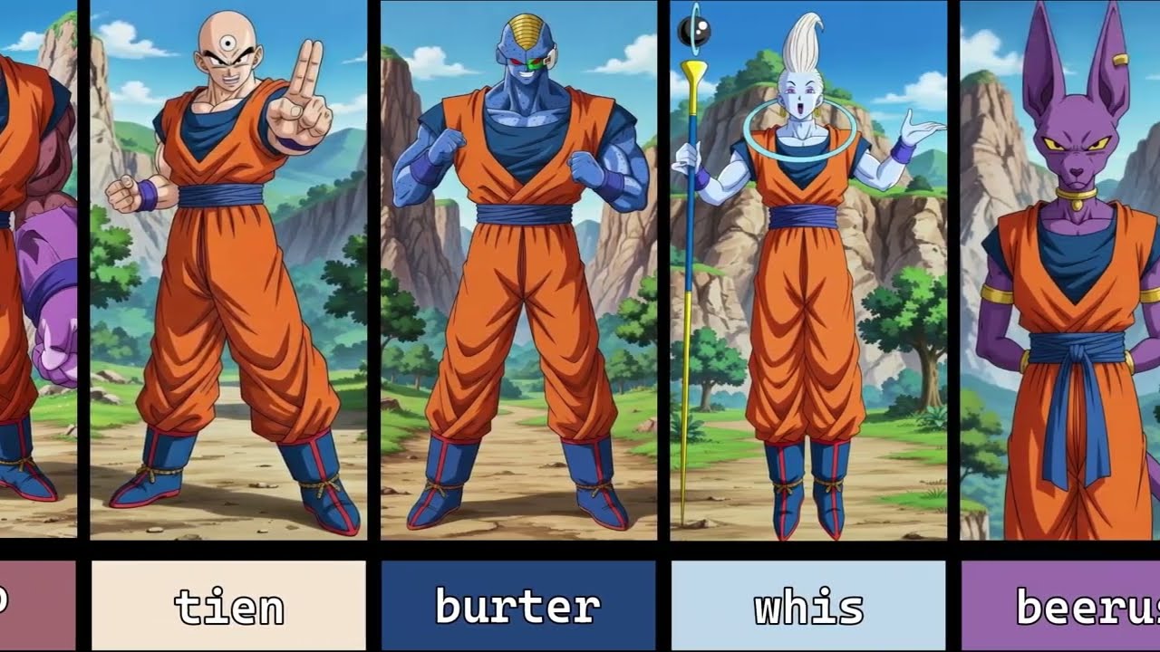 What if Every Dragon Ball Character Wore Goku’s Gi? (Full Showcase)