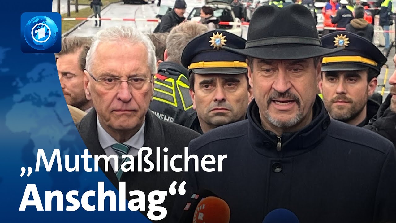 München: Söder geht von Anschlag aus