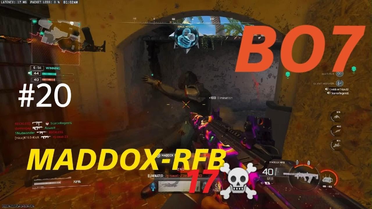Call of Duty BO7- MADDOX-RFB gameplay on FATE (No Commentary)