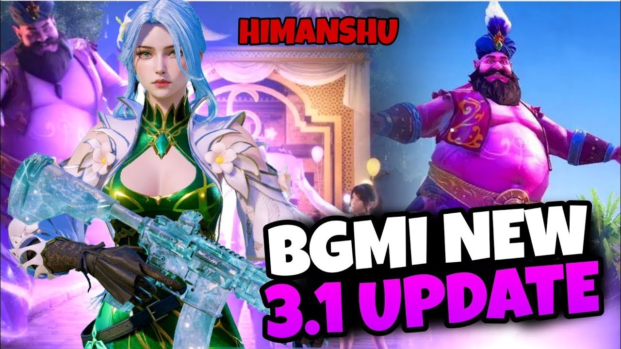 bgmi 3.1 update is back #GAMING