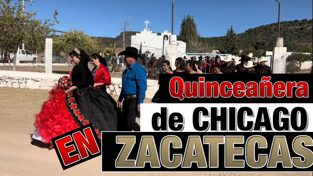 ELLA ELIGIÓ HACER SU FIESTA EN ZACATECAS
