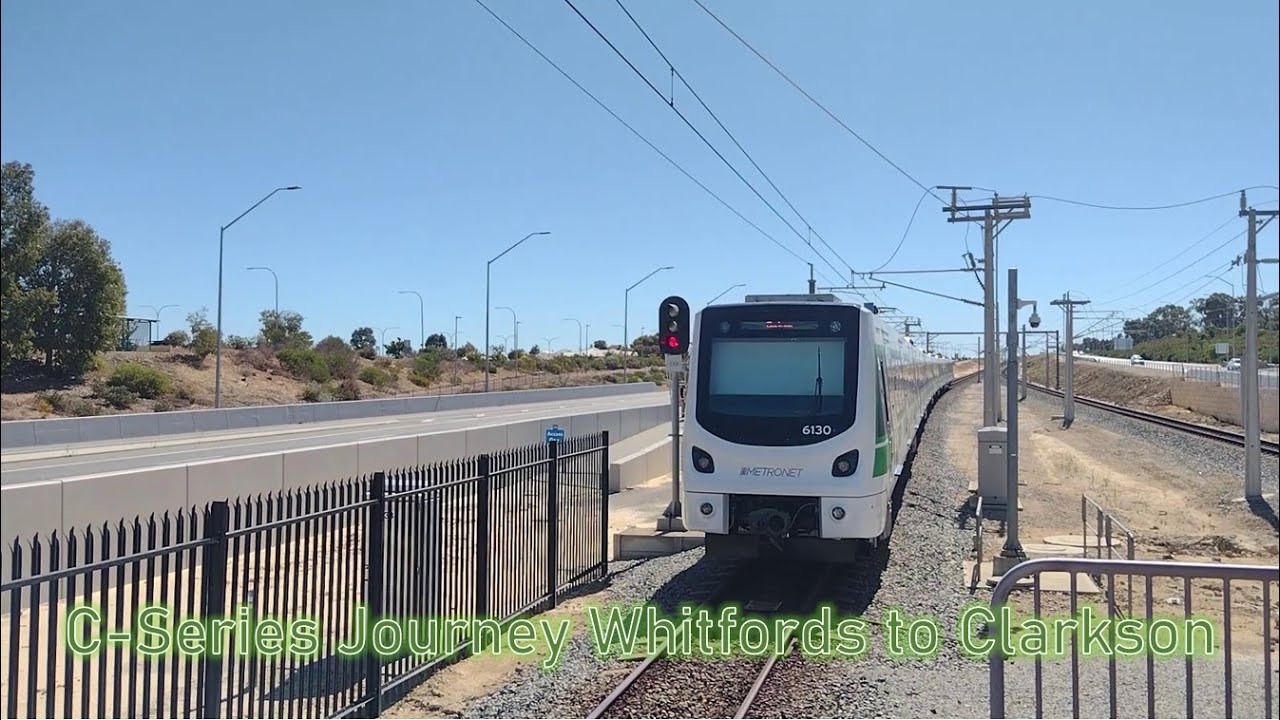 Transperth C-Series Journey from Whitfords to Clarkson