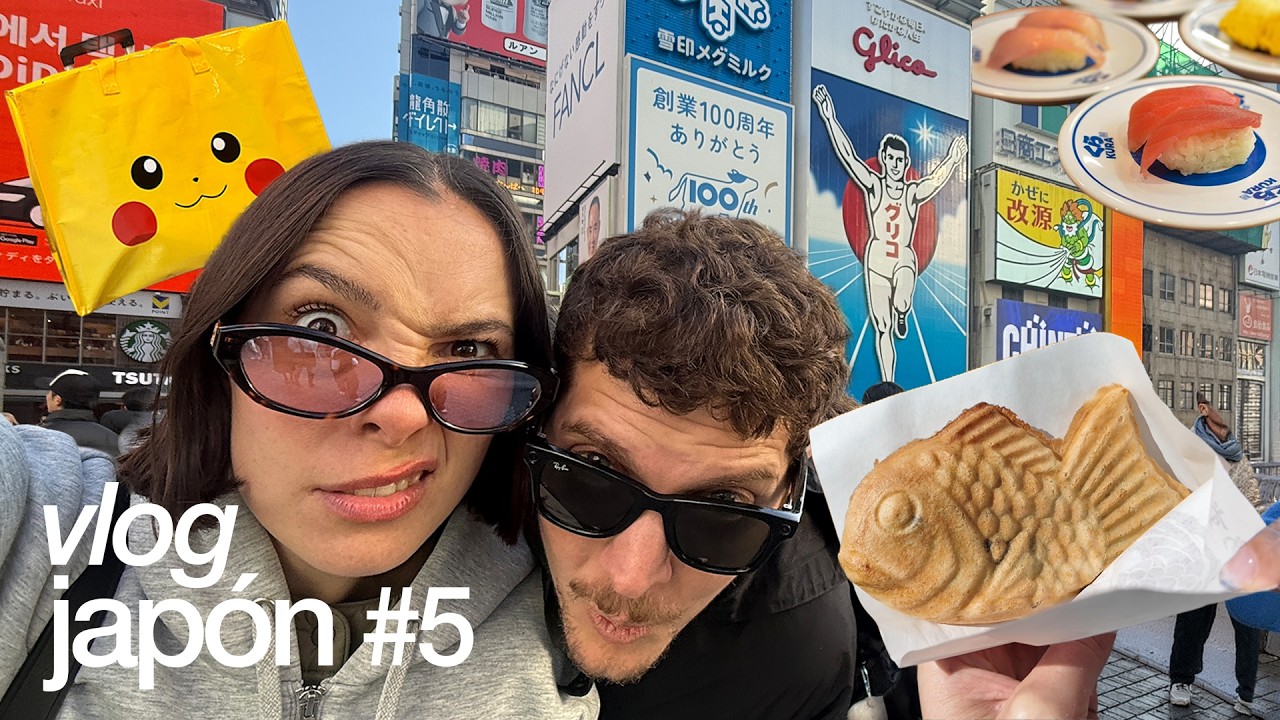 48 hs en Osaka, la ciudad más trash de Japón (Probamos toda la comida callejera que pudimos)