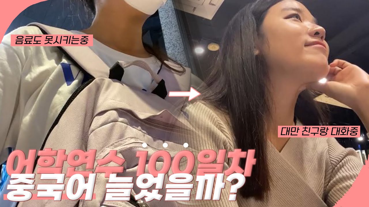 中文ㅣ🇹🇼ㅣ대만 어학연수 100일차, 중국어 늘었을까? 來臺灣100天，我的中文有沒有進步？