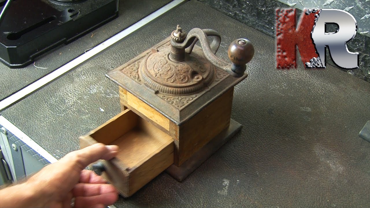 I restored this 100 Year Old Coffee Grinder - Like New!