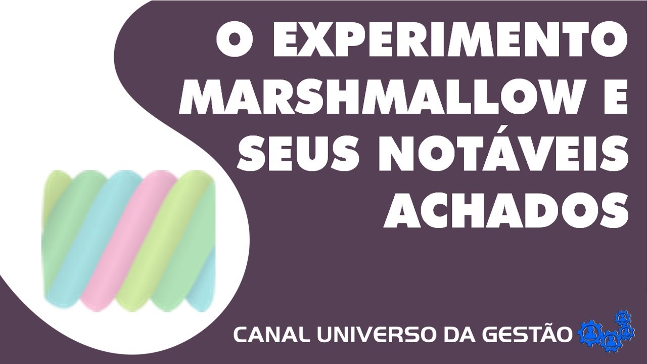 O EXPERIMENTO MARSHMALLOW E OS SEUS NOTÁVEIS ACHADOS