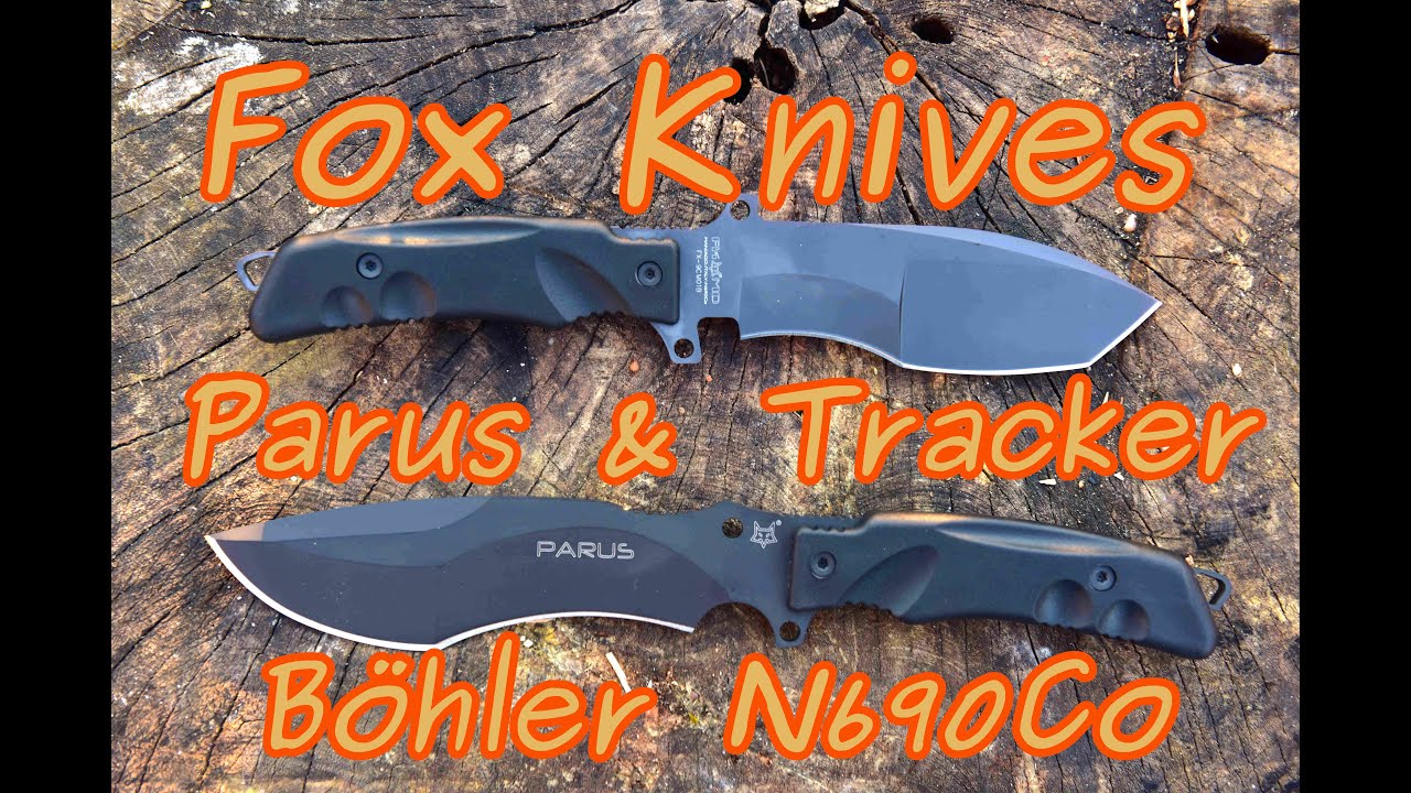Fox Knives FKMD Parus & Tracker Review Milit&auml;r-Survival-Messer B&ouml;hler N690