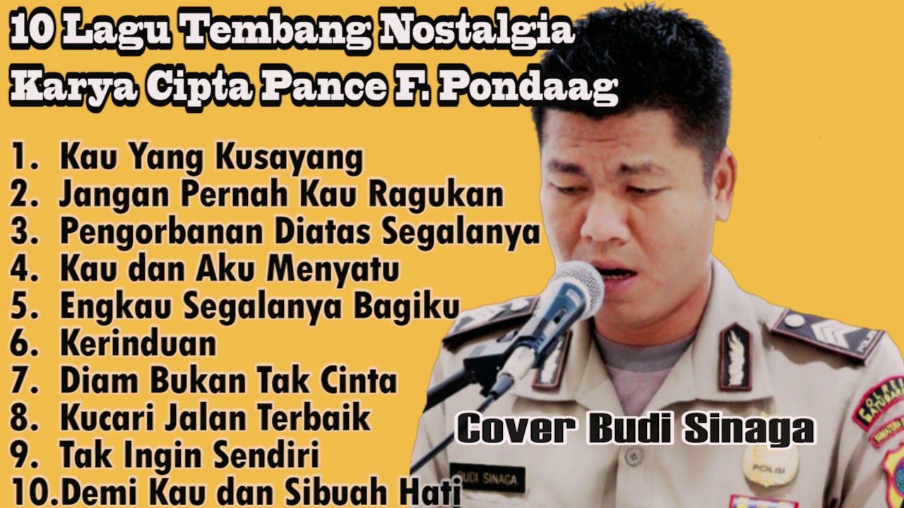 10 Karya Cipta Pance F. Pondaag | Cover Budi Sinaga