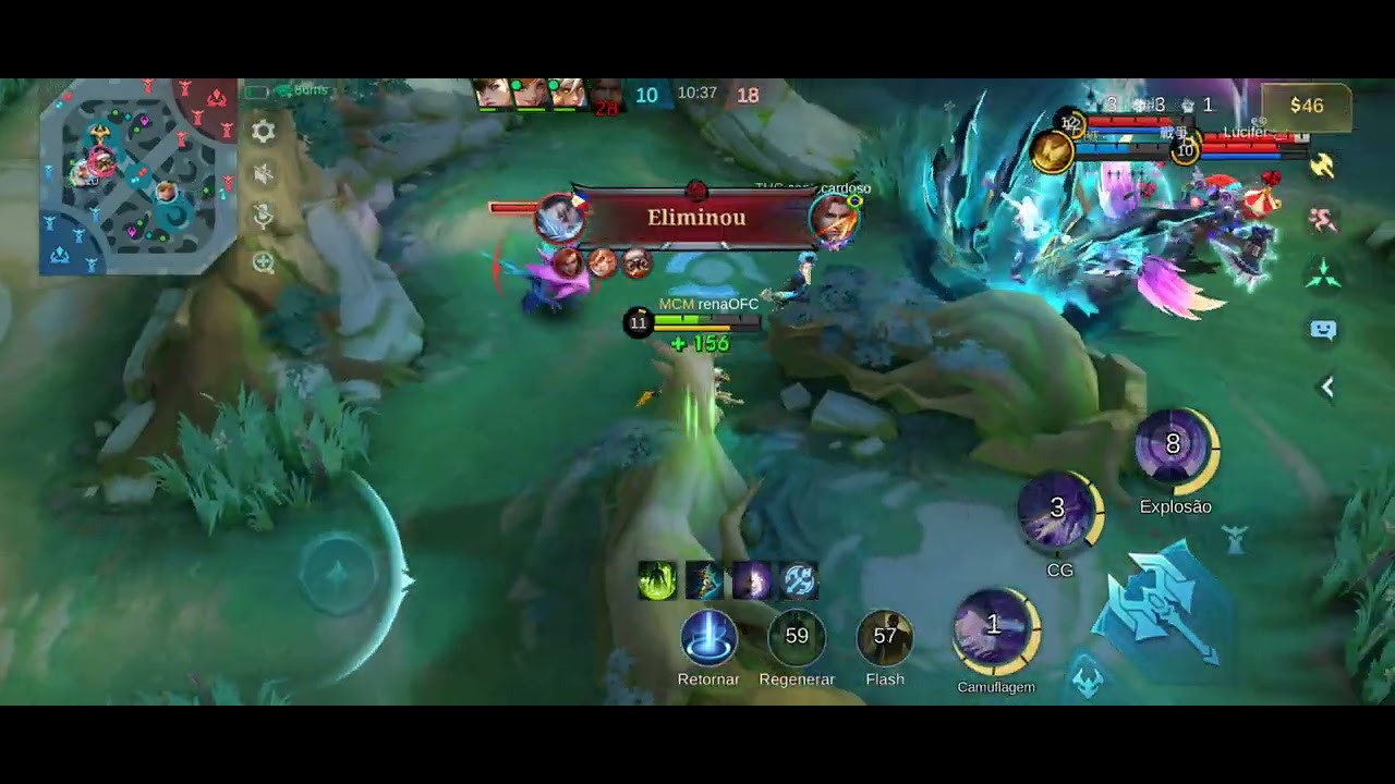 The best combo with lesley in Mobile legends!!!
