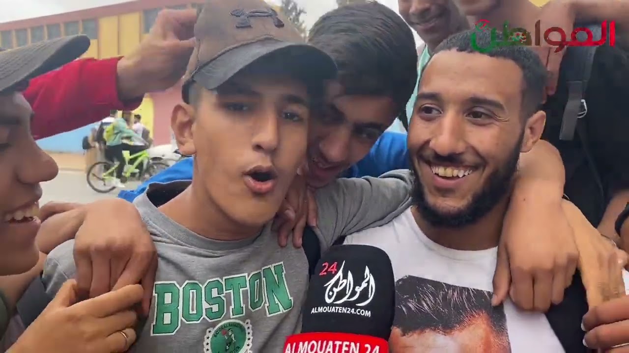 أجواء امتحانات الباكالوريا بثانوية الامام مالك  بمدينة خريبكة